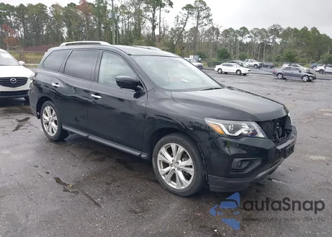 2018 Nissan Pathfinder Sl z USA, uszkodzony, nr VIN 5N1DR2MM9JC613195